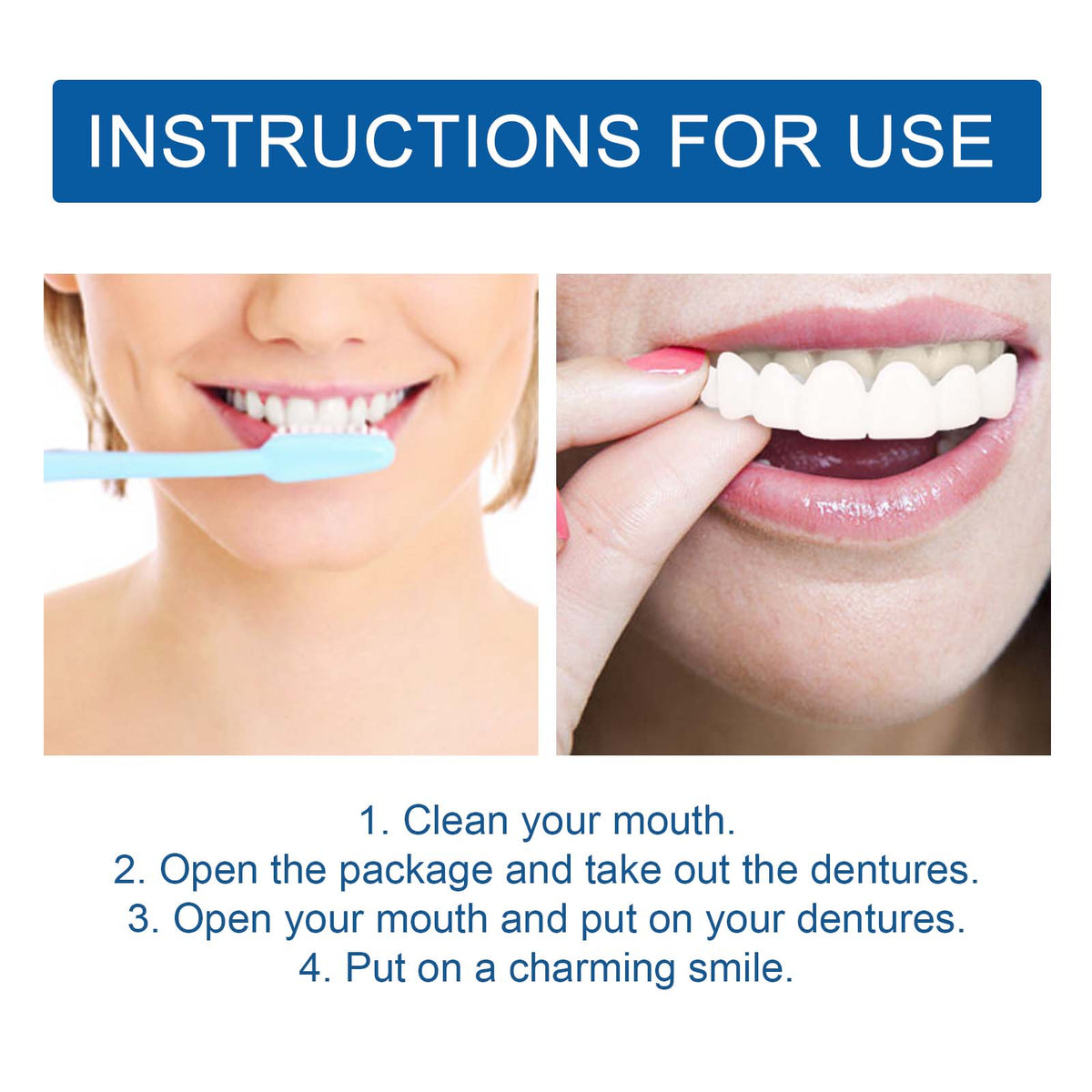 Adjustable Snap-On Dentures for a Confident Smile