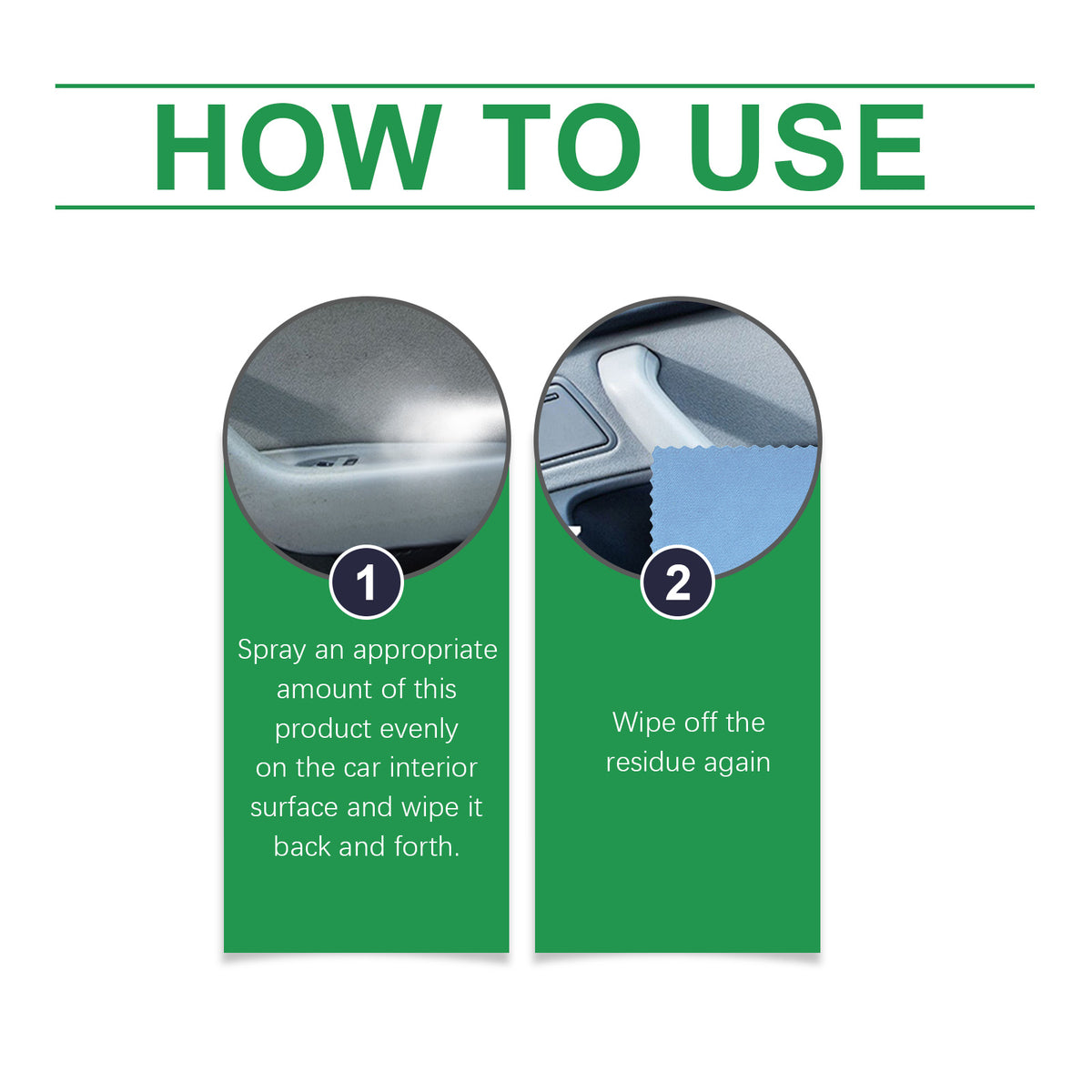 Automotive Interior Cleaner & Protector Spray, 100ml