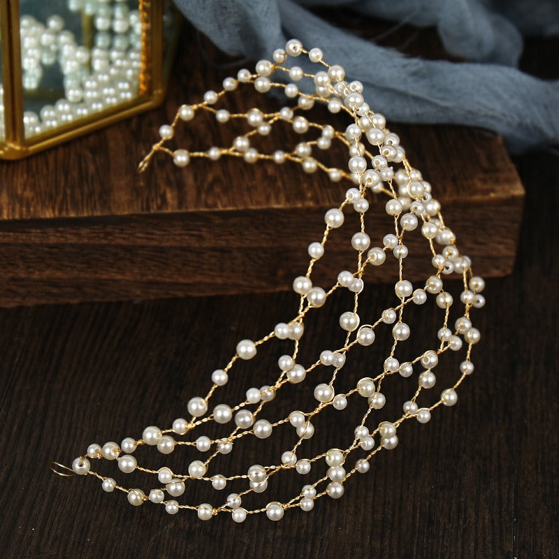 Pearl Hair Accessory for Elegant Bridal Hairstyles