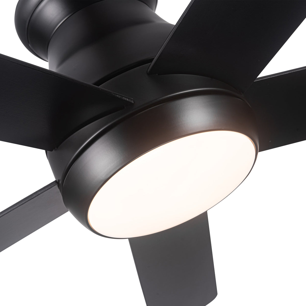 Low Profile 52 Inch Ceiling Fan with LED Light and Remote