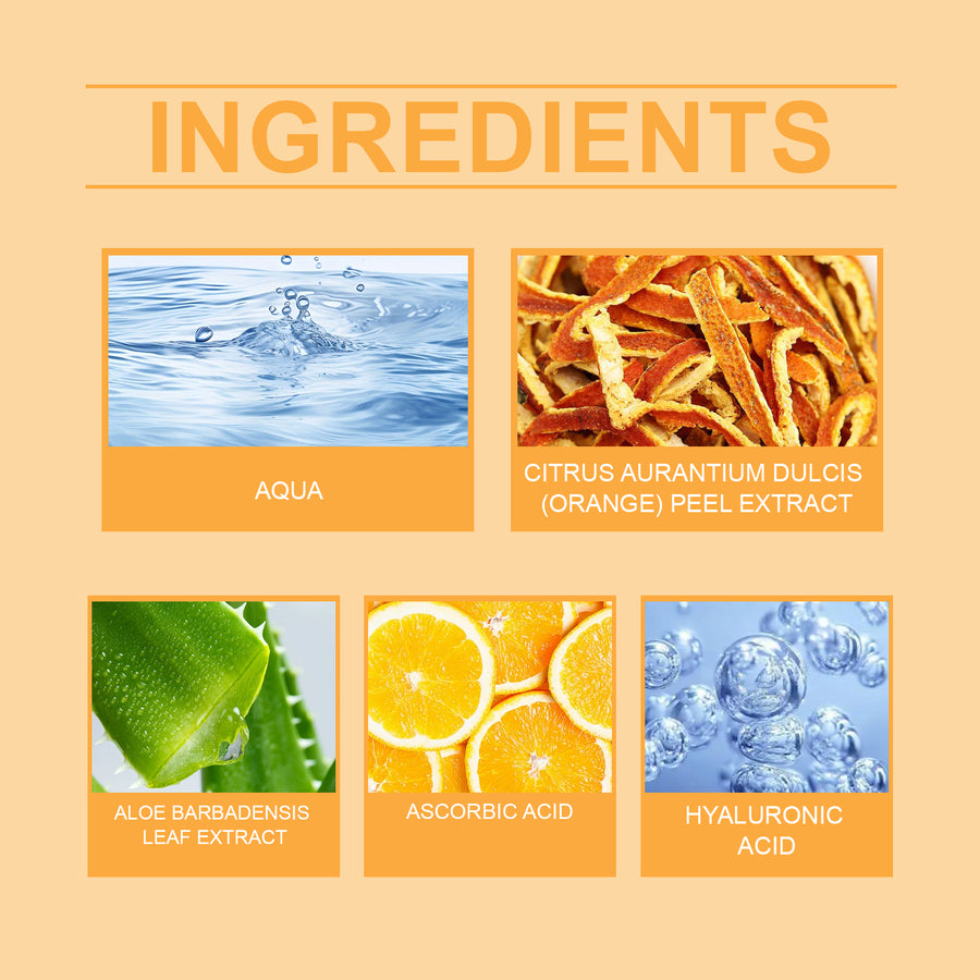 Vitamin C Aloe Vera Gel for Radiant, Hydrated Skin