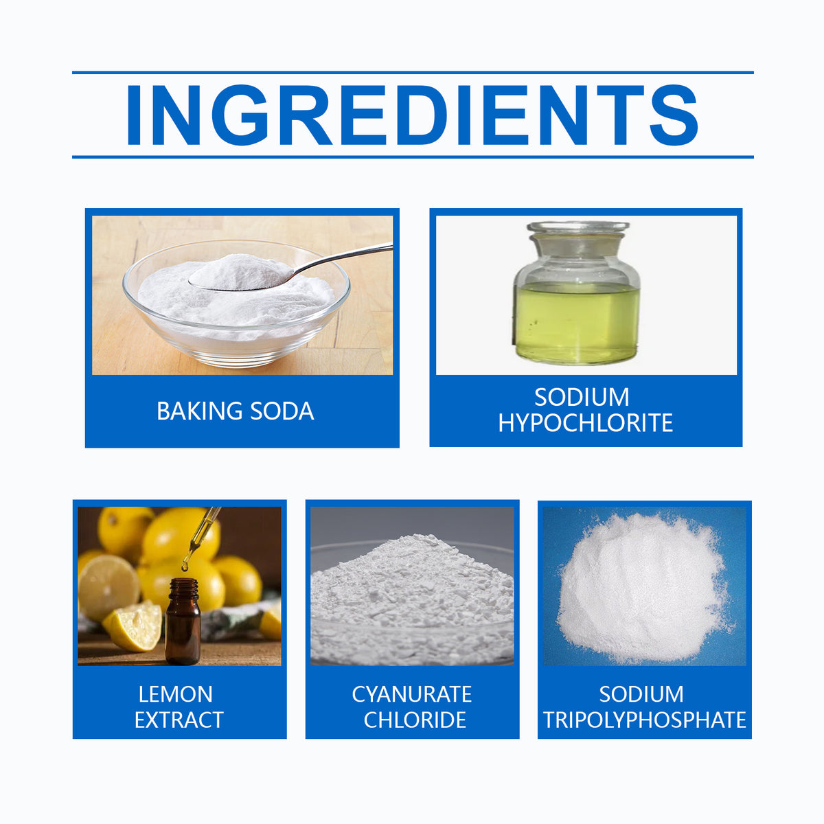 Drain Cleaning Powder Sachets for Clogged Sinks & Pipes