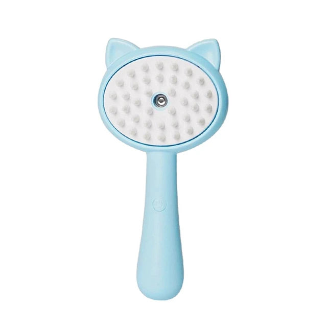 Electric Pet Grooming Brush for Gentle Hair Removal
