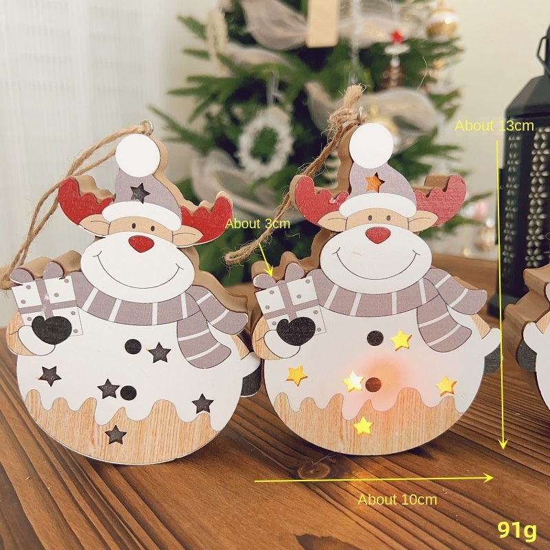 Nordic Wooden Christmas Ornaments With A Warm Glow