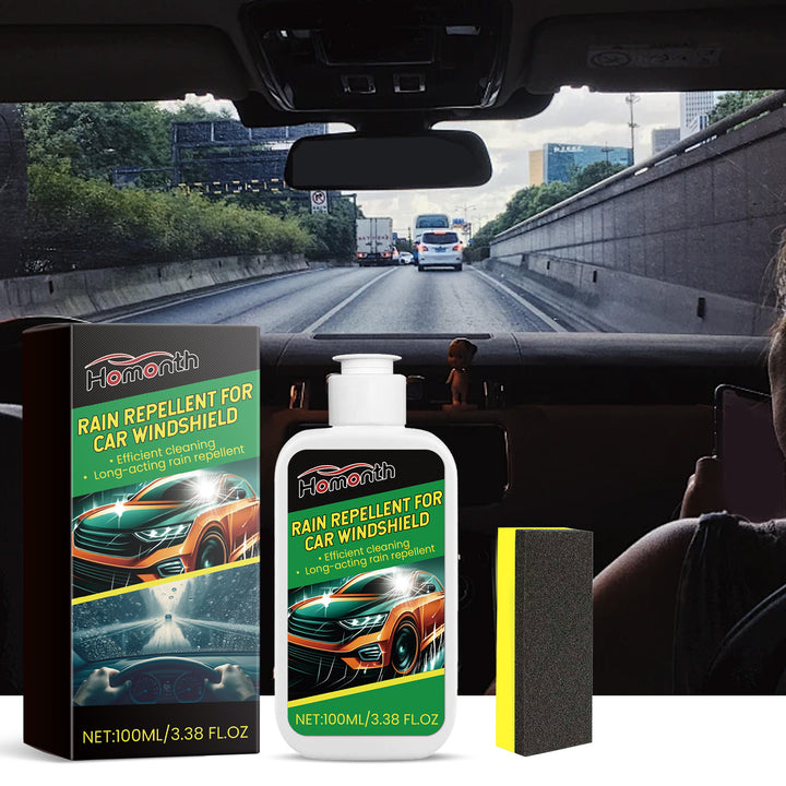 Windshield Rain Repellent Glass Cleaning Treatment