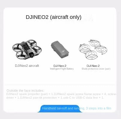 Mini Camera Drone Neo 2: Palm Takeoff, Gesture Filming