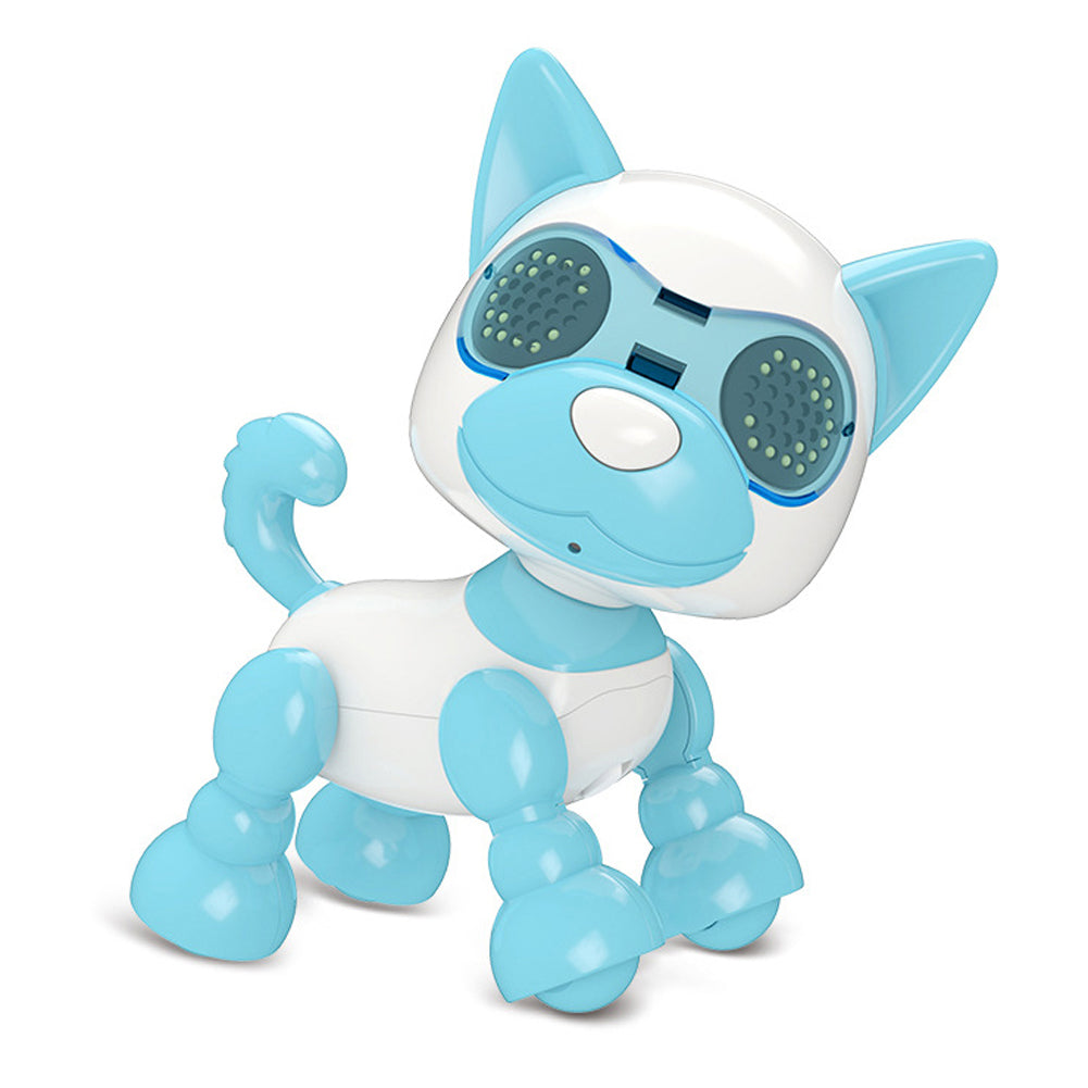 Interactive Robot Dog Toy With Touch-Sensing Games