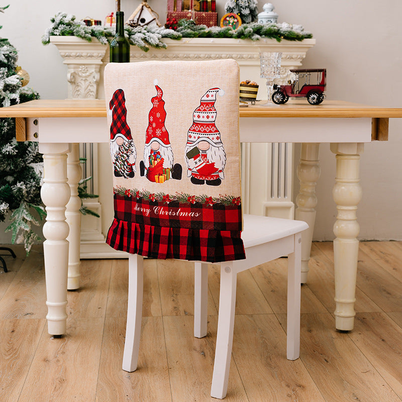 Christmas Chair Covers for Festive Dining Room Décor