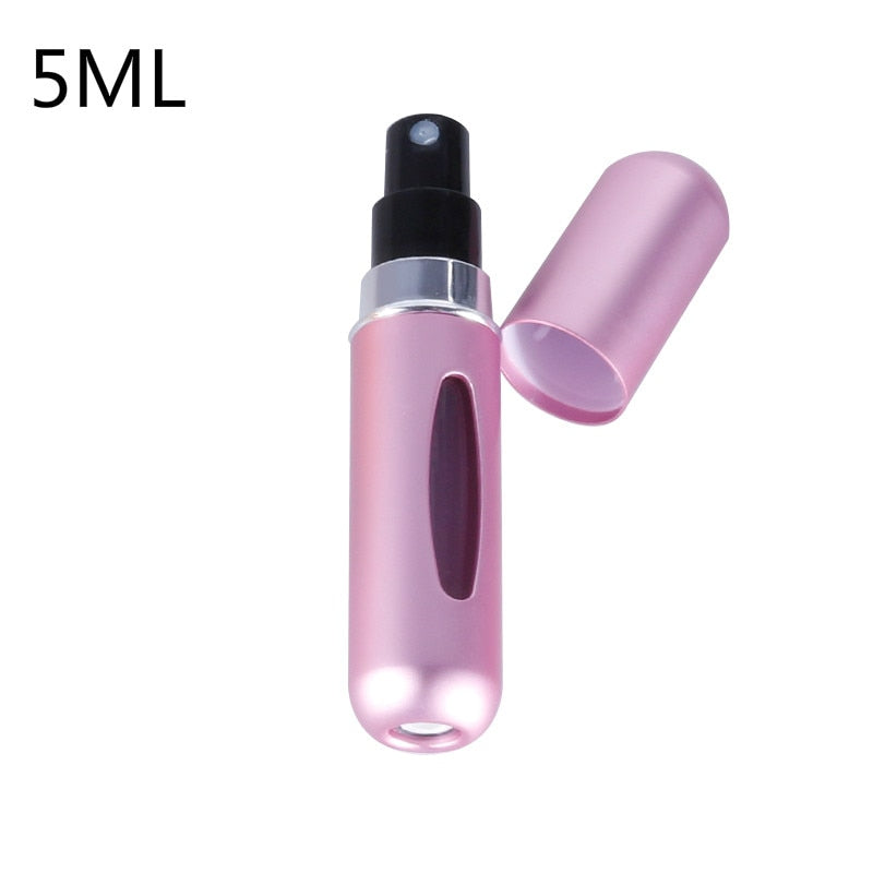 Refillable Perfume Atomizer — Portable 5ml Spray Bottle