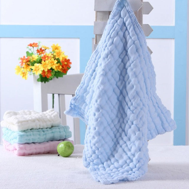 Baby Bath Towel | Soft Cotton Gauze for Newborn Babies