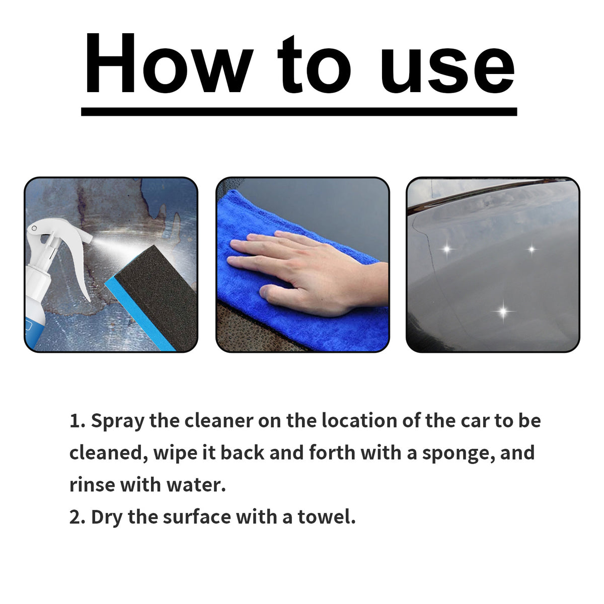 Cement Stain Remover for Car Paint & Exterior Surfaces
