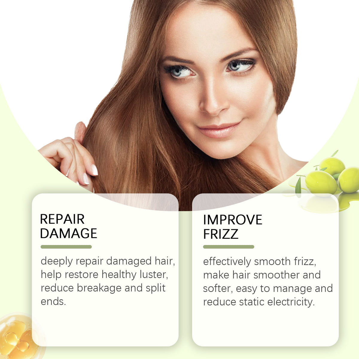 Hair Styling Cream for Frizz Control and Radiant Shine