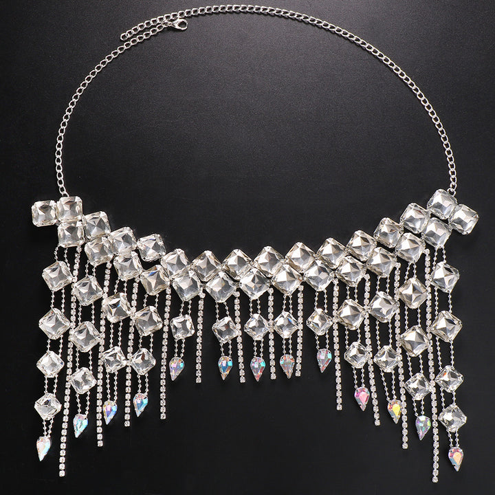Hair Chain Headpiece for Dramatic Festival Sparkle