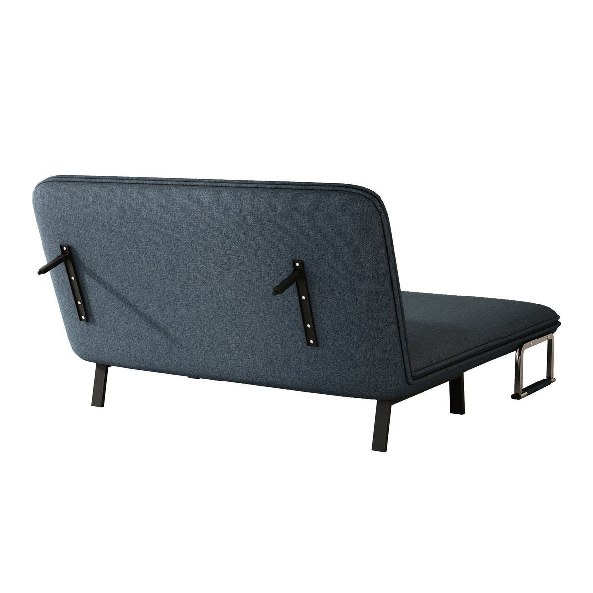 55-Inch Convertible Sofa Bed with Adjustable Backrest