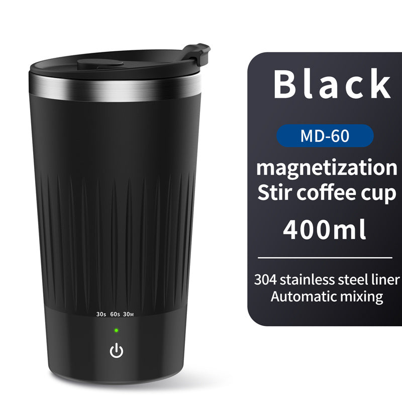 Self-Stirring Mug with Bluetooth Speaker for Milk Tea