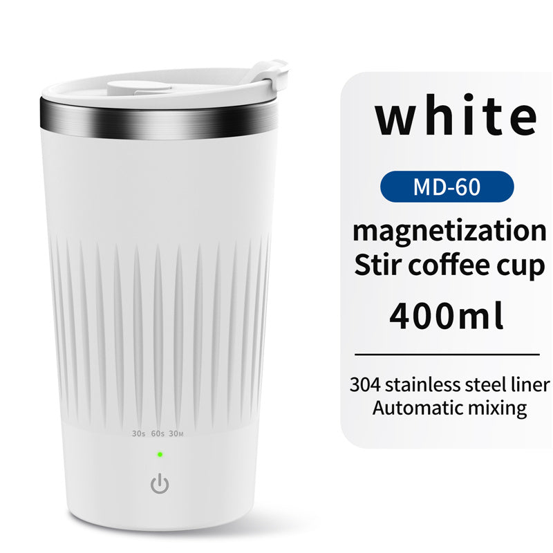 Self-Stirring Mug with Bluetooth Speaker for Milk Tea