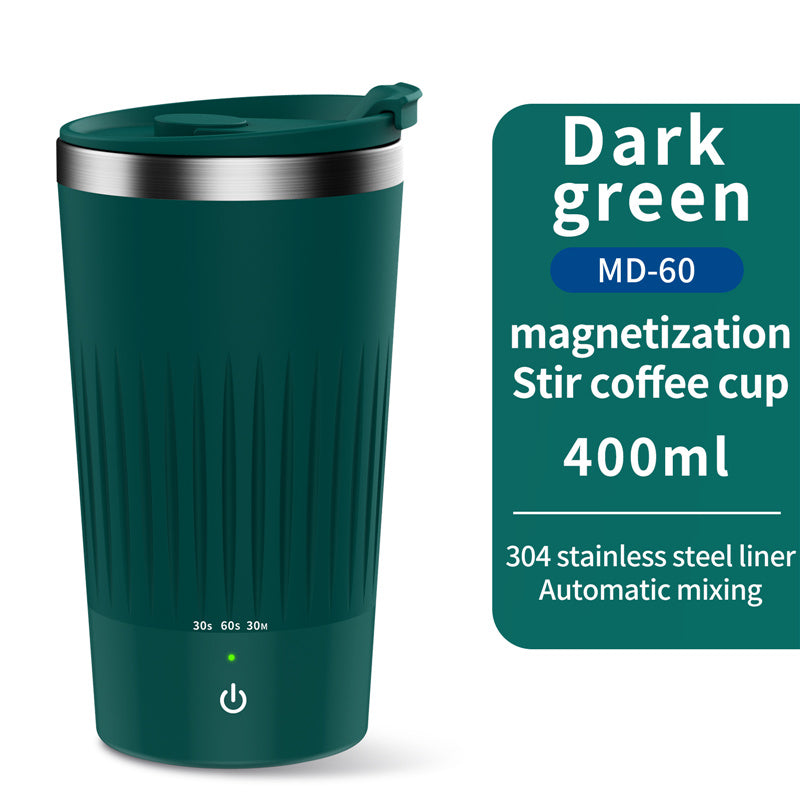 Self-Stirring Mug with Bluetooth Speaker for Milk Tea