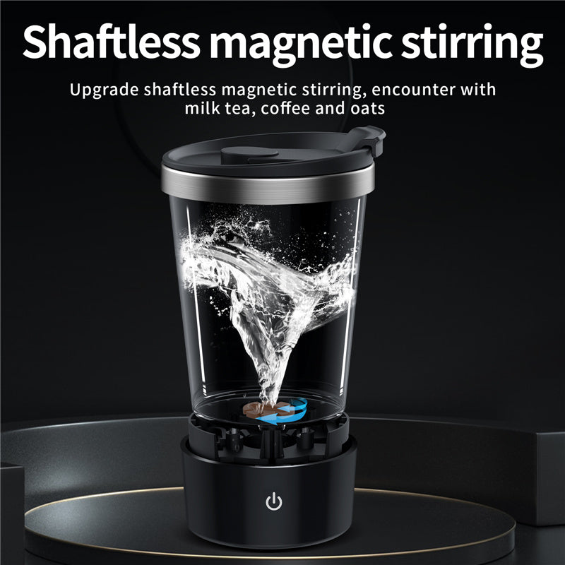 Self-Stirring Mug with Bluetooth Speaker for Milk Tea