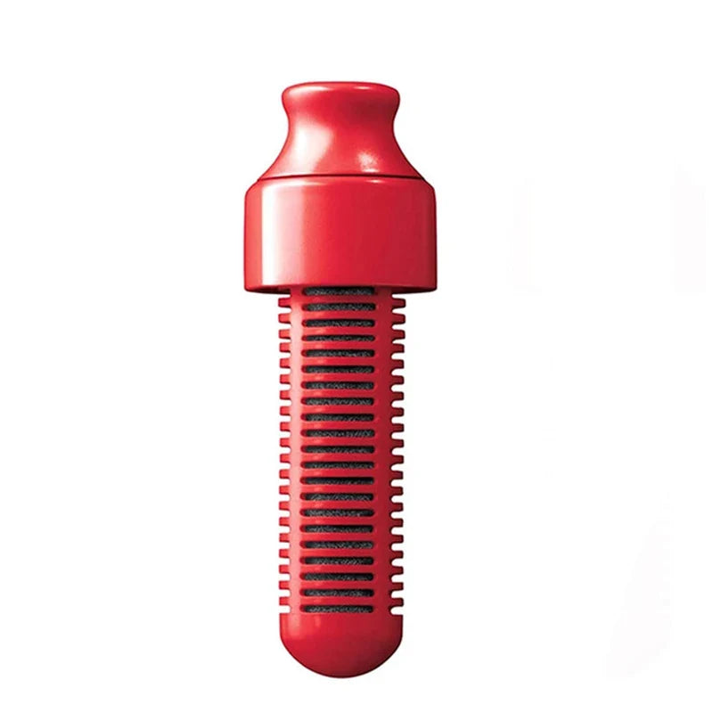 550ml Filtered Water Bottle with Carbon Filter for Hiking