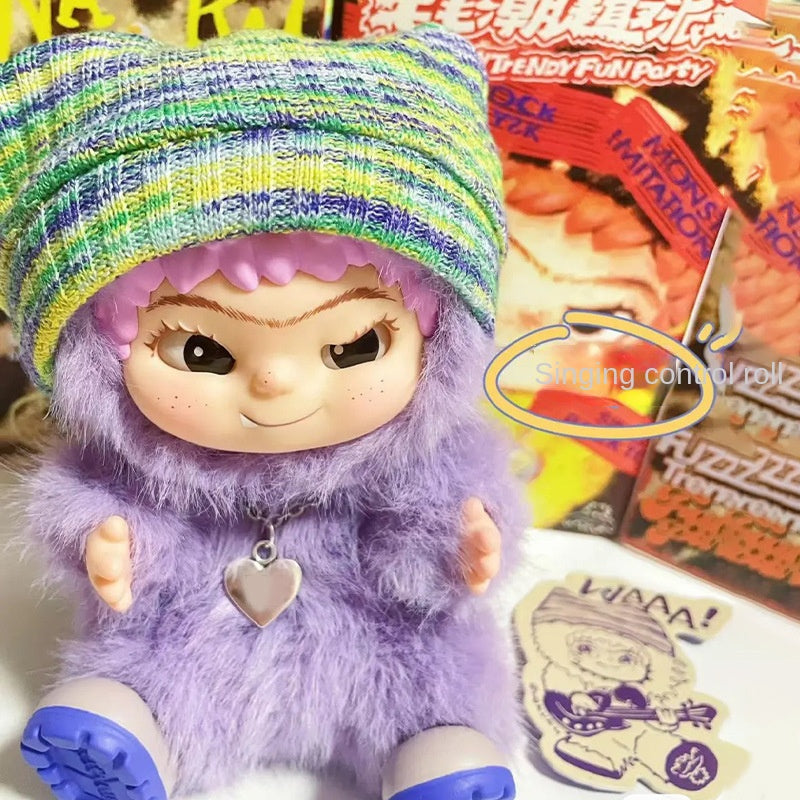 WAKUKU Maomao Collectible Plush Doll Colorful Decor