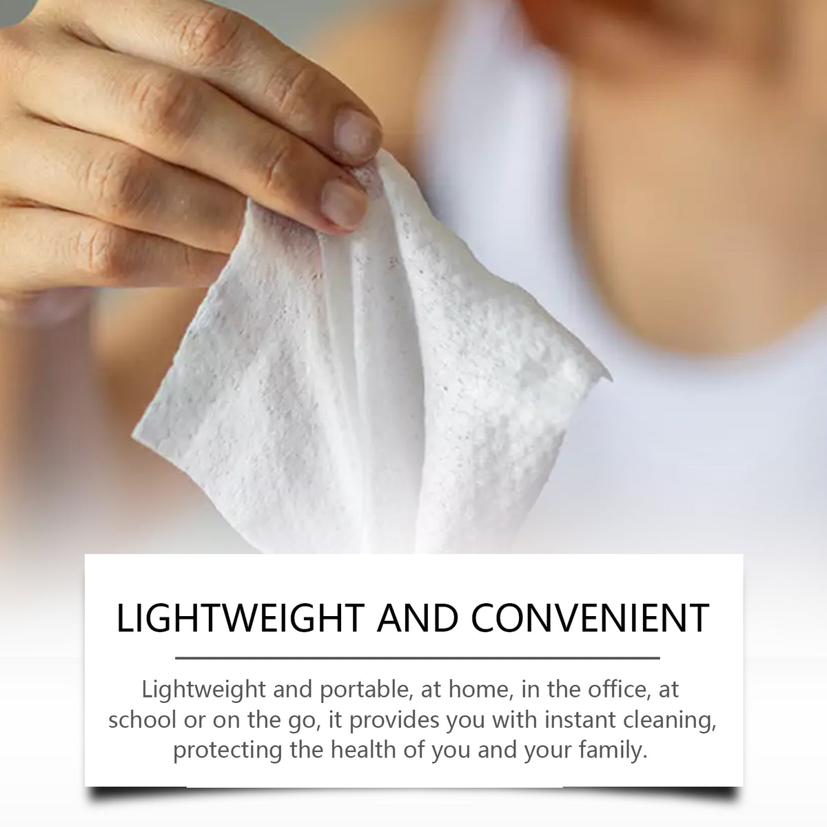 Press-Activated Cleaning Wipes for Quick Daily Cleanup