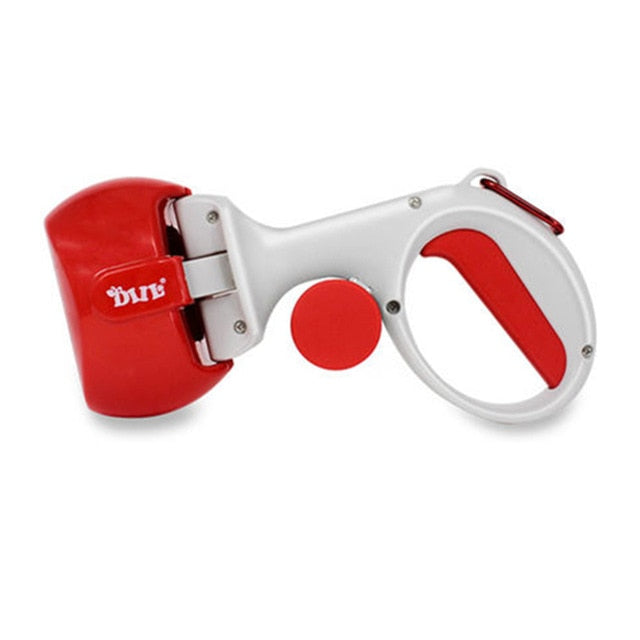Pet Pooper Scooper With Bag Storage, No-Touch Cleanup