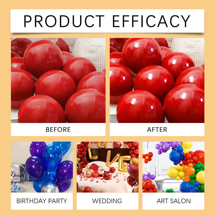 Balloon Treatment for Longer-Lasting Floating Decor
