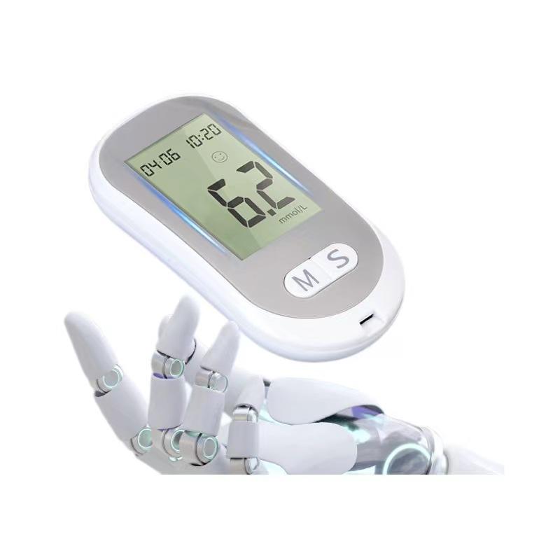 Blood Glucose Meter Kit with 50 Strips — 8-Second Results