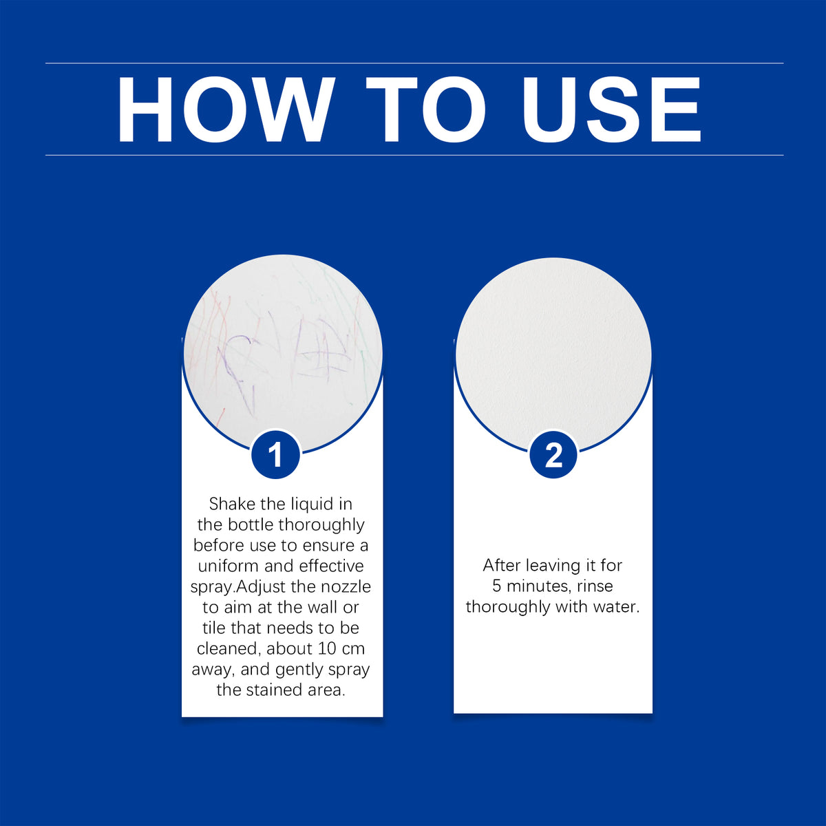 Wall Stain Remover Spray for Clean, Trace-Free Walls