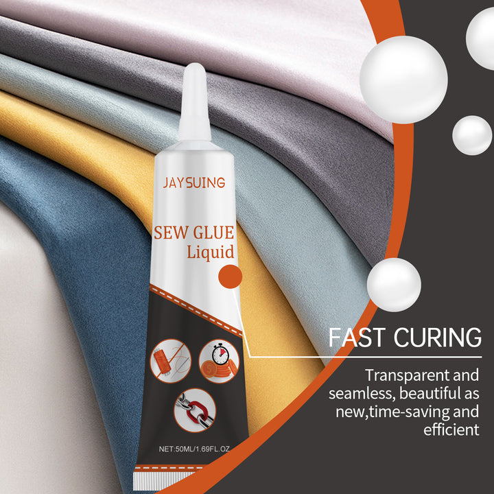 Fabric Repair Glue for Fast, Transparent Garment Fixes