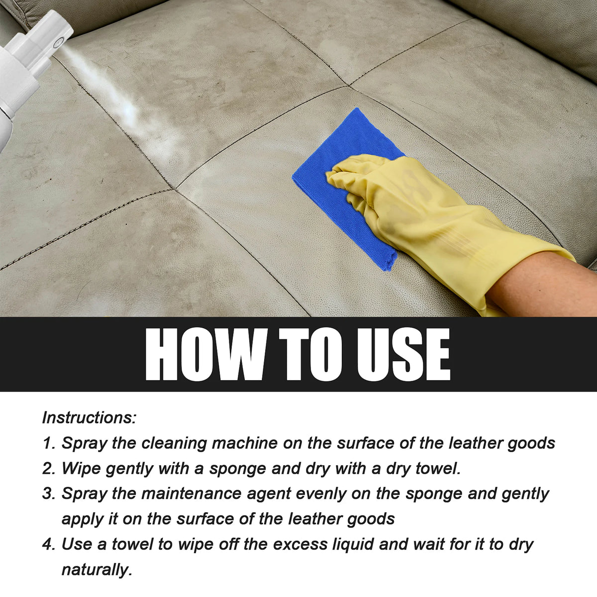 Leather Cleaner & Conditioner Kit — 2-Step Restore