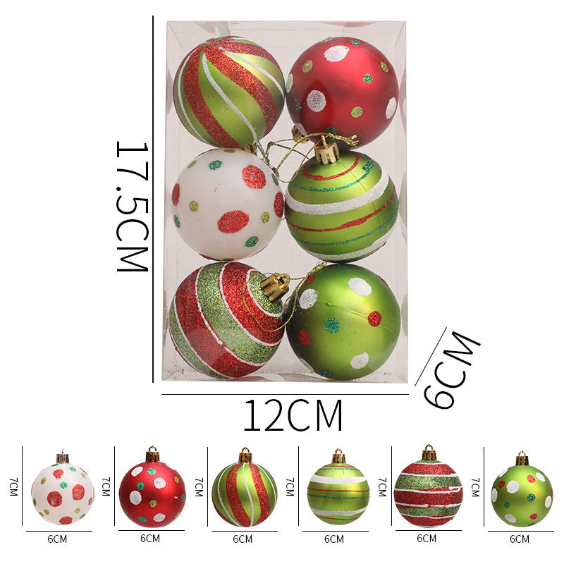 Christmas Ball Ornaments for a Coordinated Festive Tree