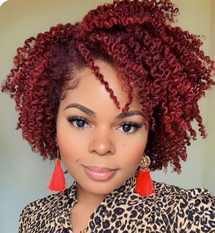 Short Curly Wig for Instant Natural-Looking Volume