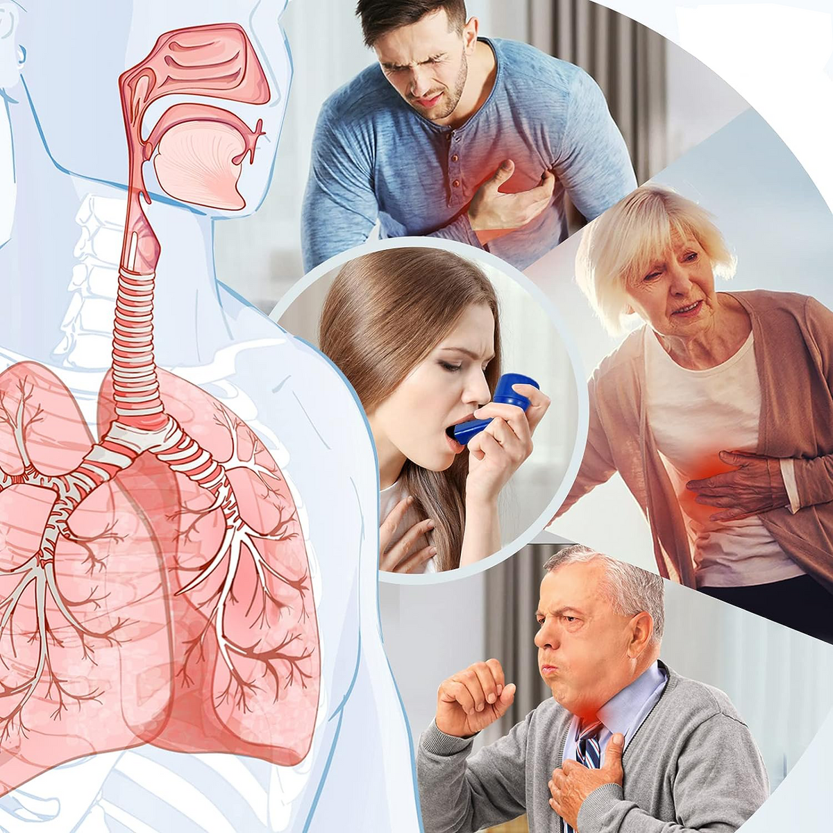 Portable Lung Exerciser — Strengthen Breathing with Visual