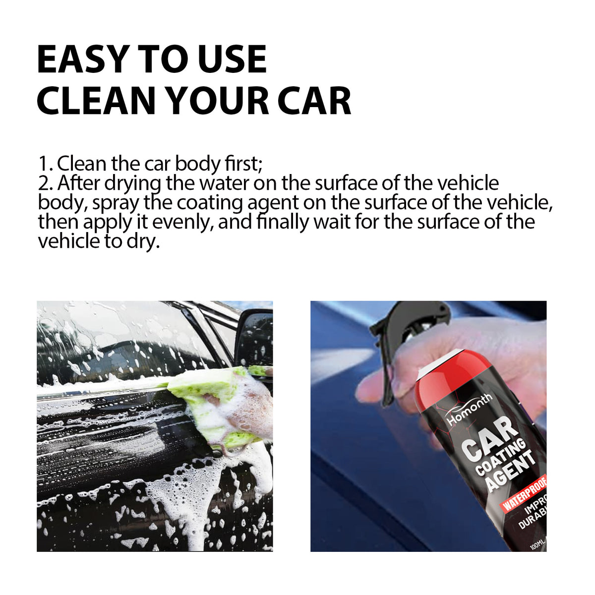 Car Paint Coating Spray for Durable Weather Protection