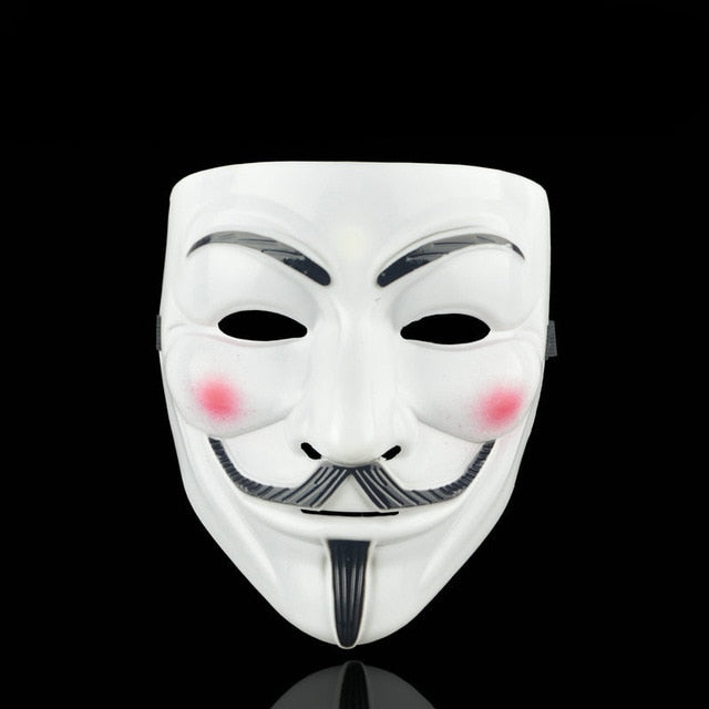 Guy Fawkes Mask for Cosplay, Halloween and Parties
