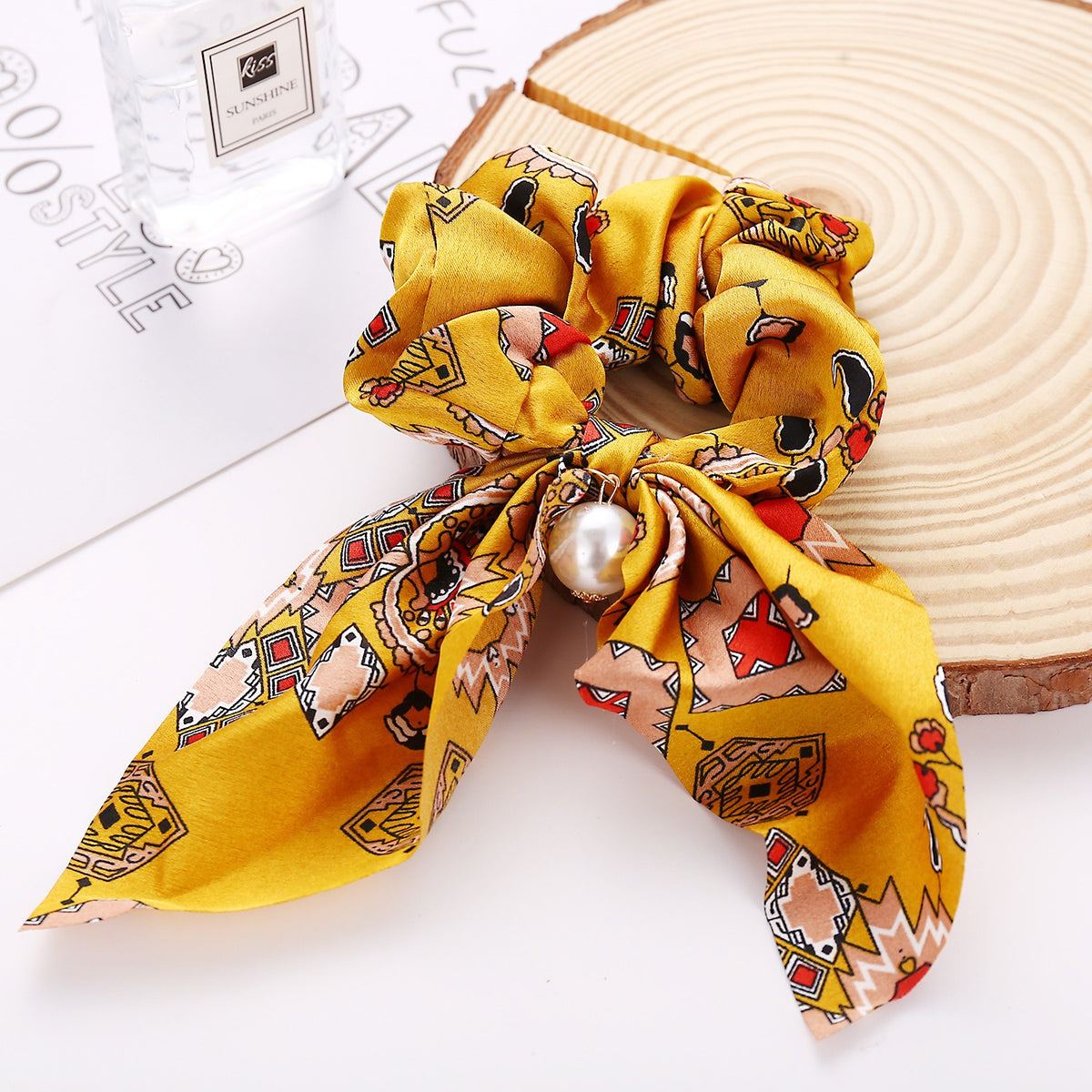 Pearl Bow Hair Tie for Polished Everyday Hairstyles