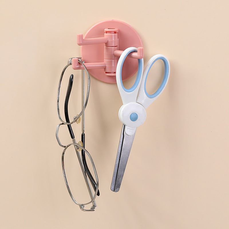 Rotating Wall Hooks for Bathroom Towels, Punch-Free