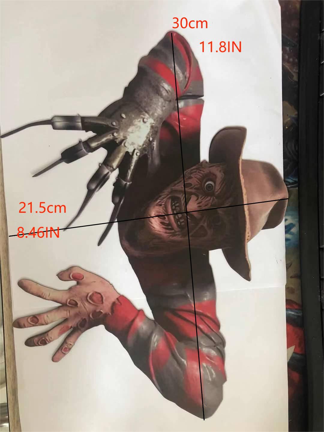 Freddy Krueger Wall Decor for Elm Street Halloween