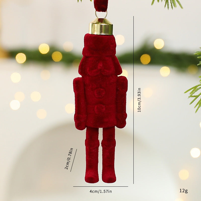 Velvet Nutcracker Ornaments for a Nostalgic Christmas Tree