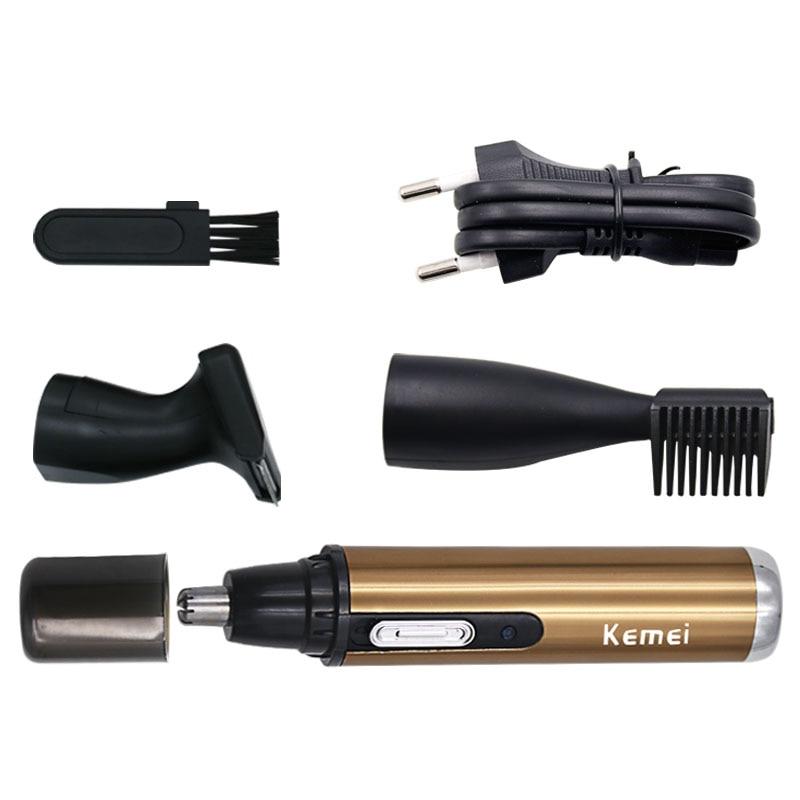 Kemei 7-in-1 Nose Hair Trimmer for Men's Grooming