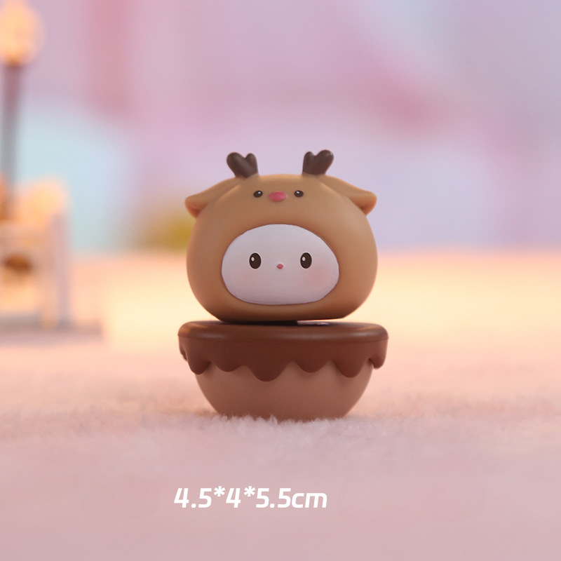 Wobbly Desk Figurine with Fragrance, Cute Office Decor