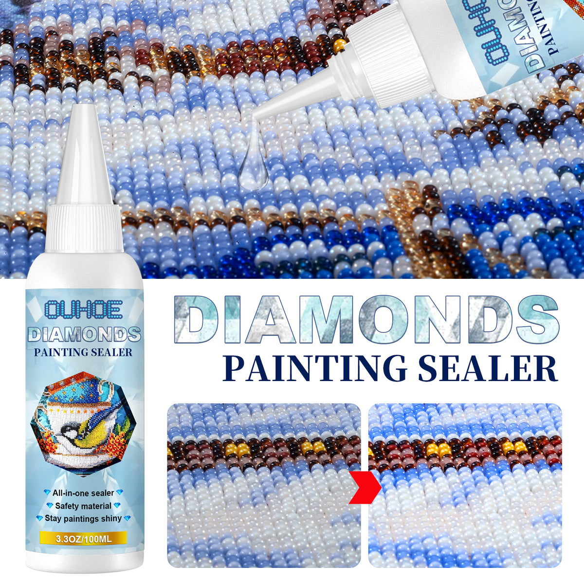 Diamond Painting Sealer for Shiny, Secure Artwork