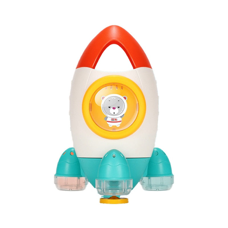 Baby Bath Toy Rocket Sprayer for Stress-Free Rinsing
