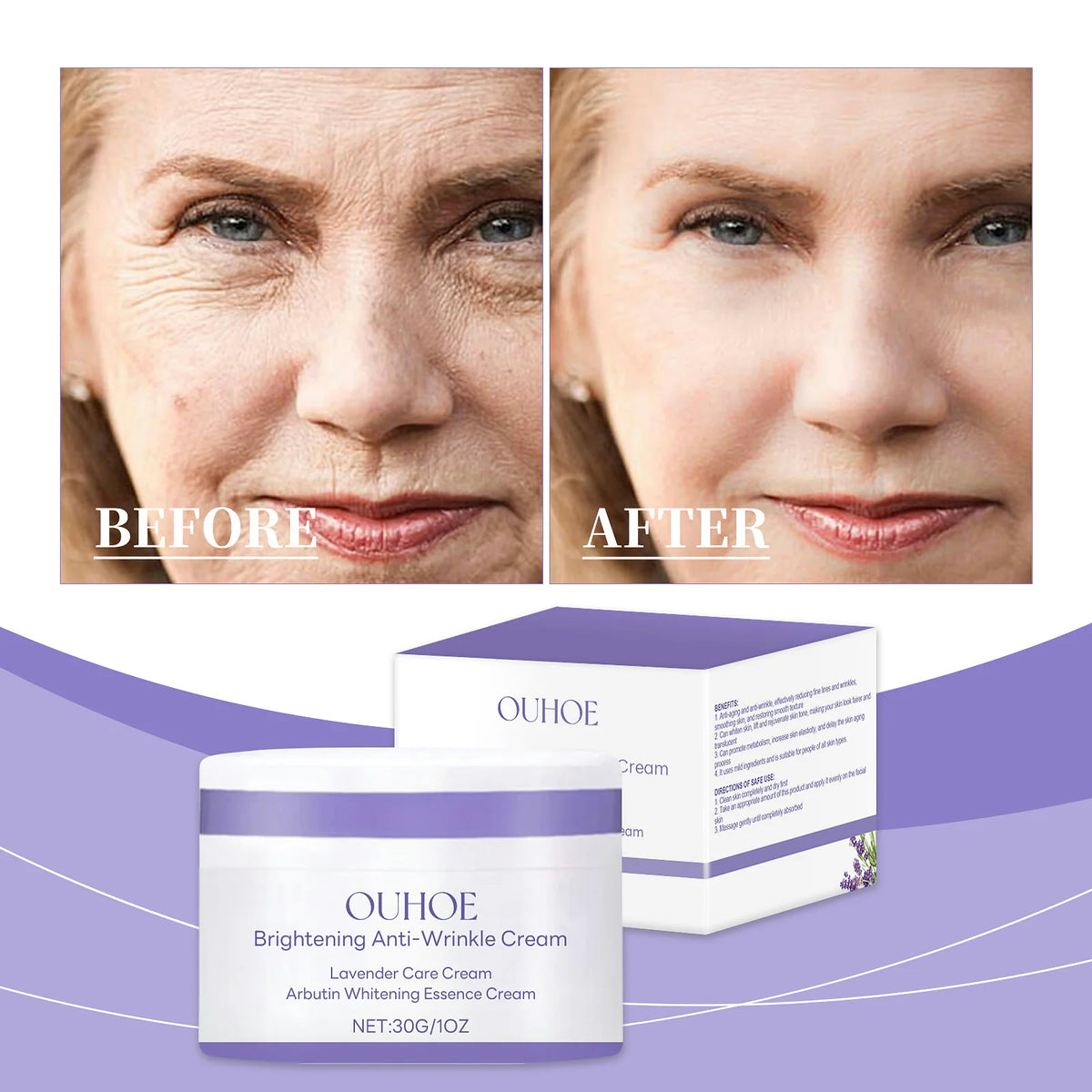 OUHOE Collagen Face Cream — Brighten and Firm in 4 Weeks