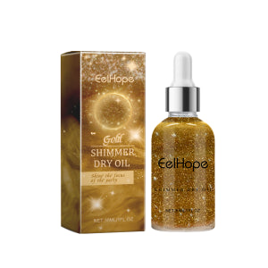 Body Glitter Oil for Long-Lasting Moisturizing Glow