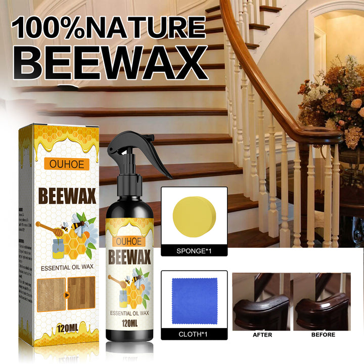 Beeswax Furniture Polish Spray for Wood Surface Care
