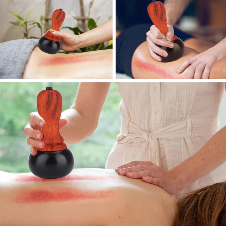 Electric Gua Sha Massager — Far‑Infrared Bian Stone