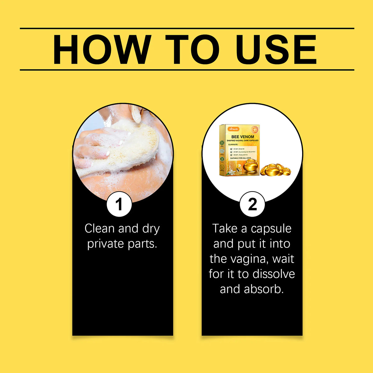 Ximonth Bee Venom Capsules - Daily Moisture & Firm Ritual