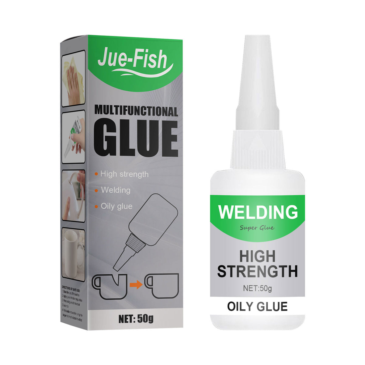 Multi-Surface Ceramic Glue for Strong Quick Repairs